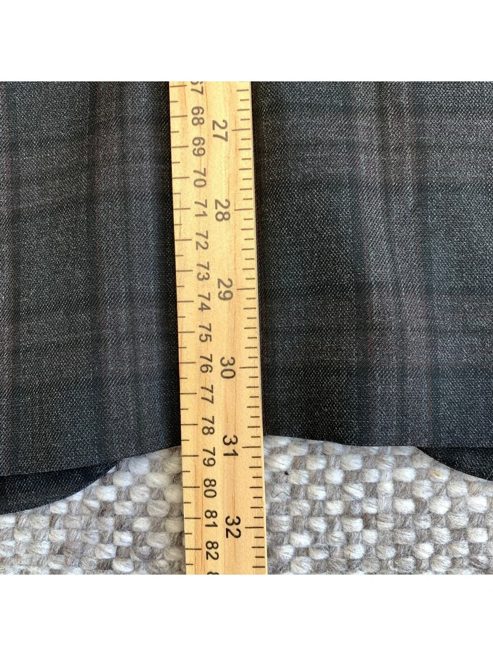Stafford Men's Classic Fit Travel Sport Coat Blazer 44 Regular Plaid